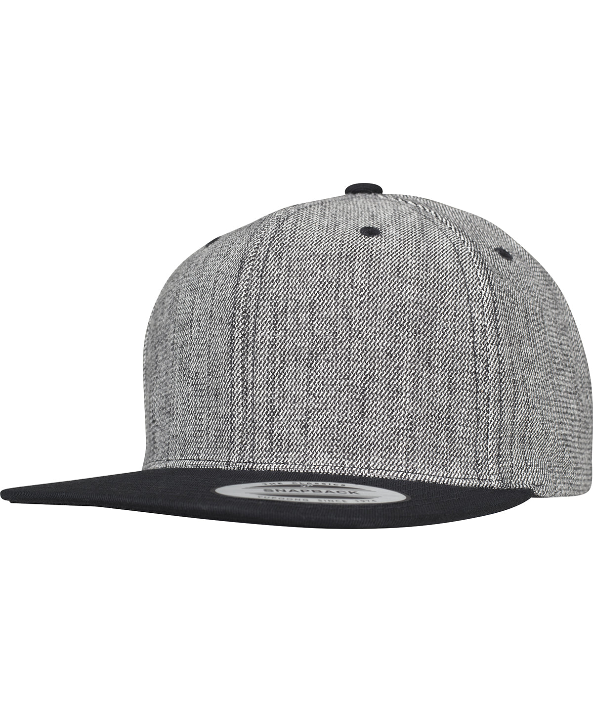 Melange solid snapback (6089MS) | YP085