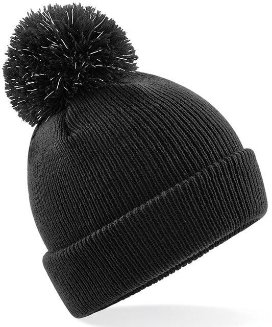 Junior reflective bobble beanie | B406B
