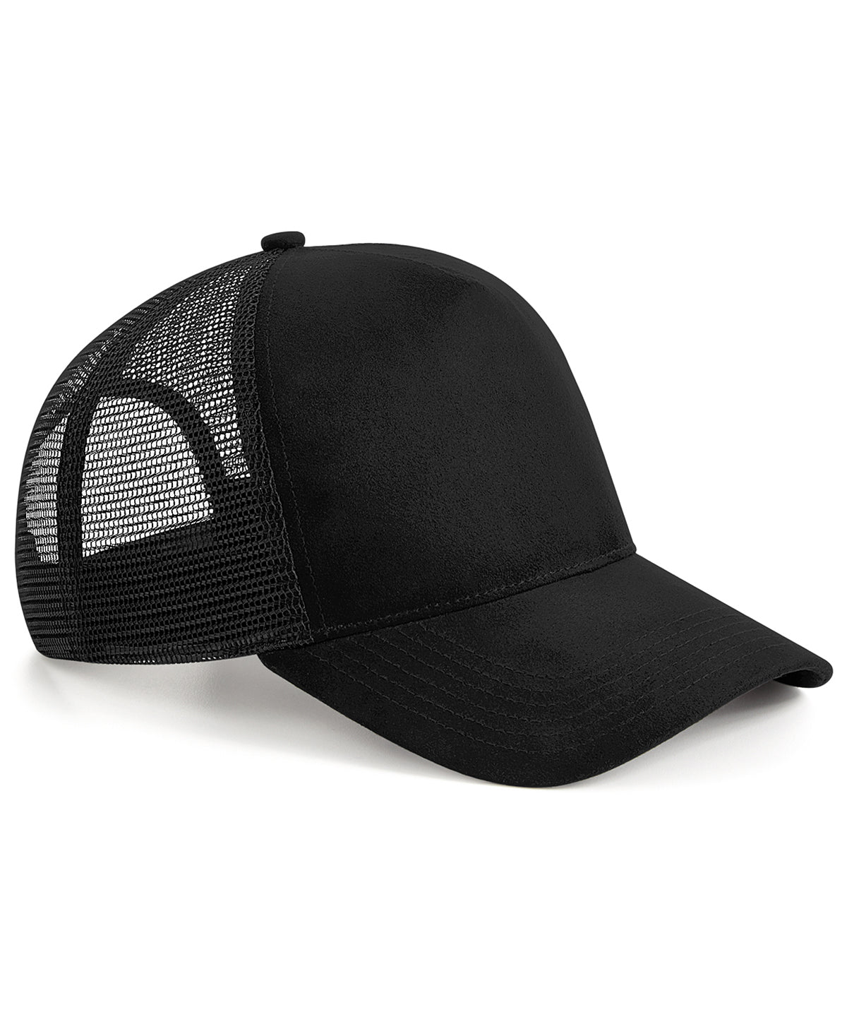 Suede snapback trucker | BC643