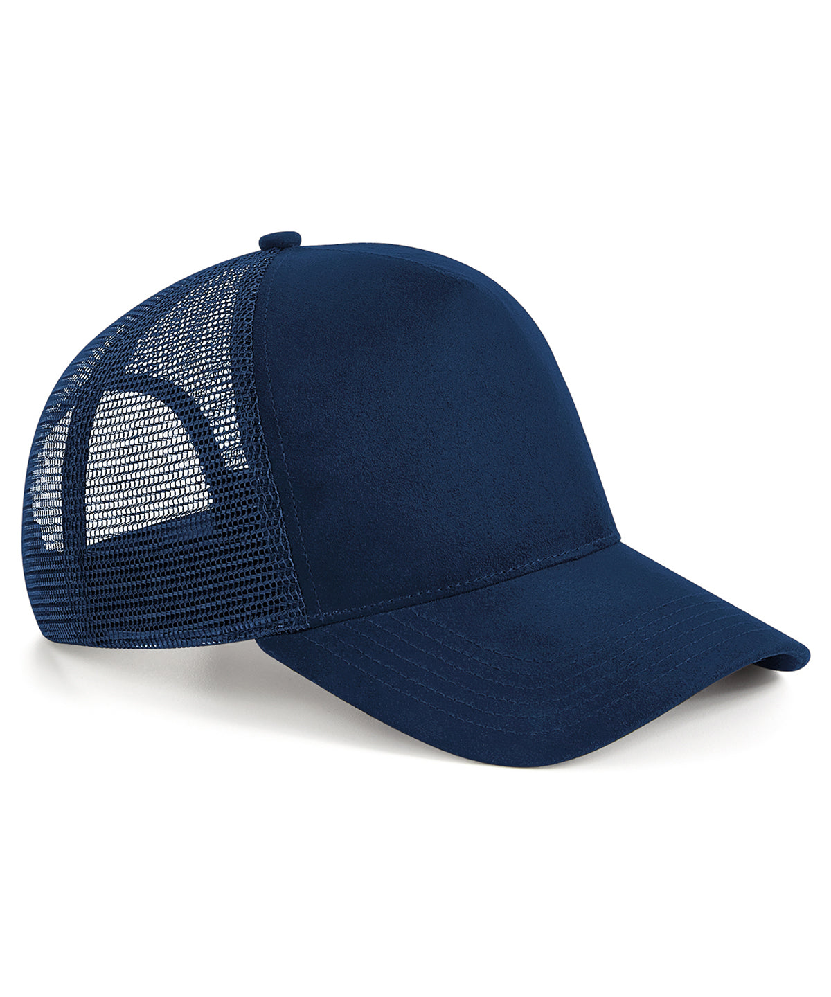 Suede snapback trucker | BC643