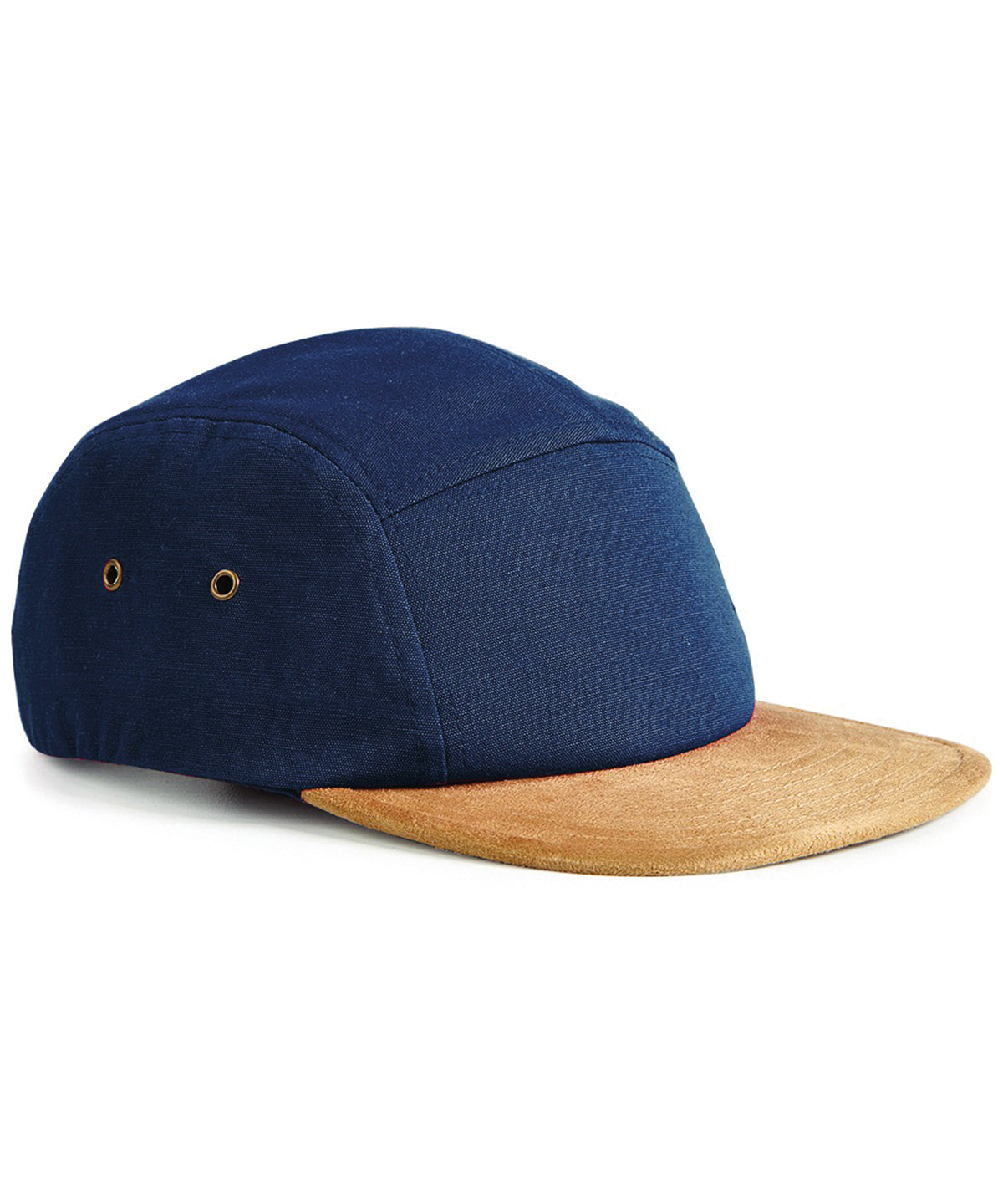 Suede peak 5-panel cap | BC658