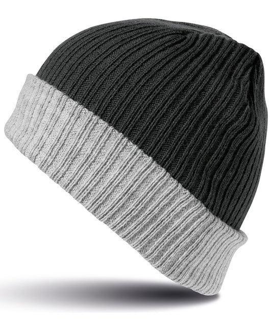 Double-layer knitted hat | R378X
