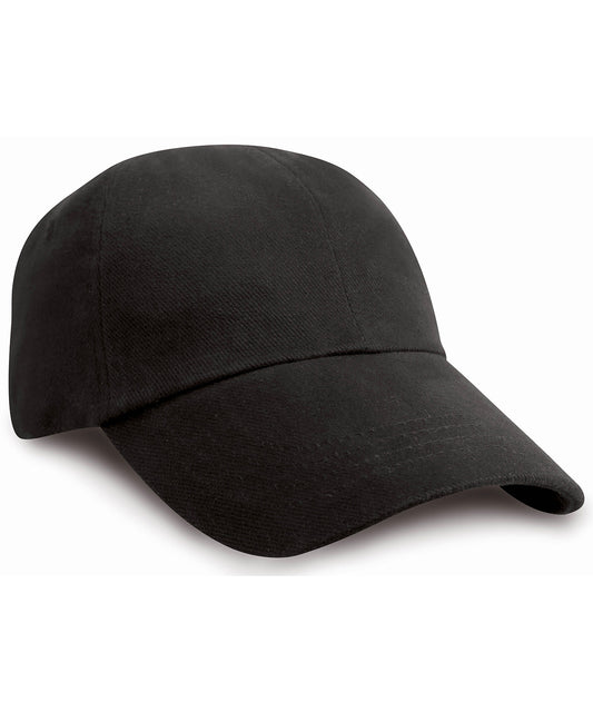 Junior low-profile heavy brushed cotton cap | RC24J