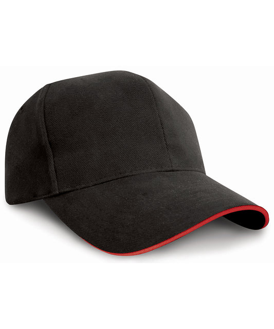 Pro-style heavy cotton cap with sandwich peak | RC25P