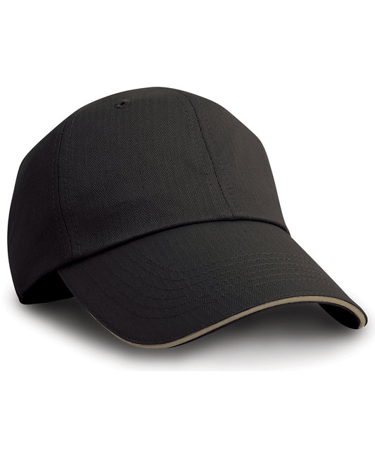 Herringbone cap with sandwich peak | RC38X