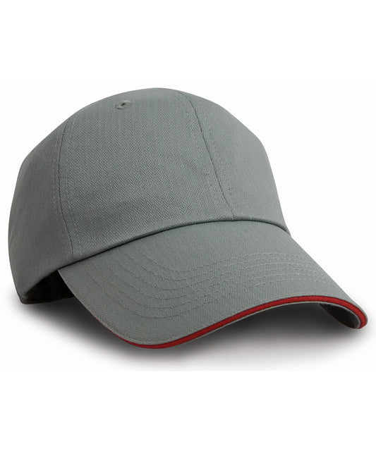 Herringbone cap with sandwich peak | RC38X