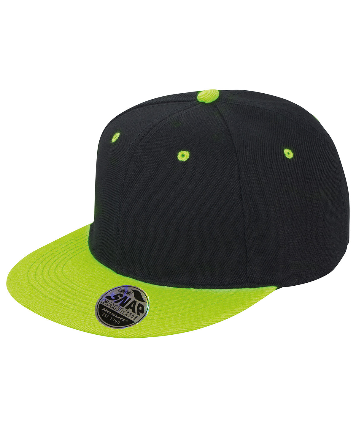Bronx original flat peak snapback dual colour cap | RC82X