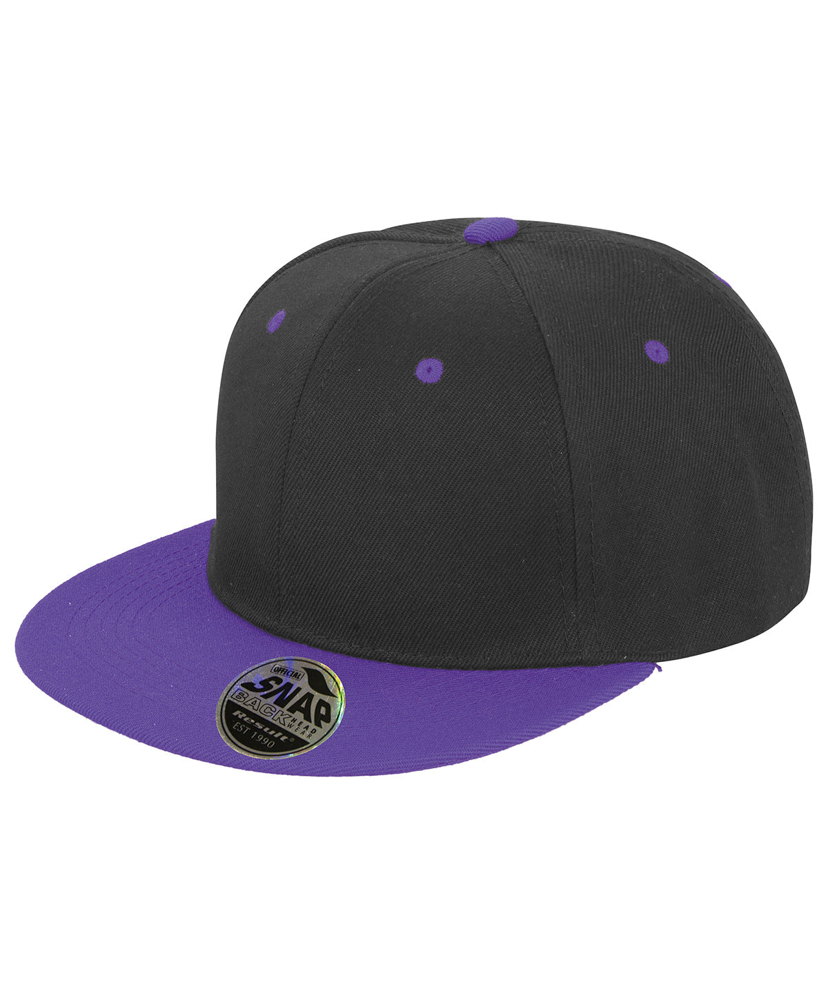 Bronx original flat peak snapback dual colour cap | RC82X