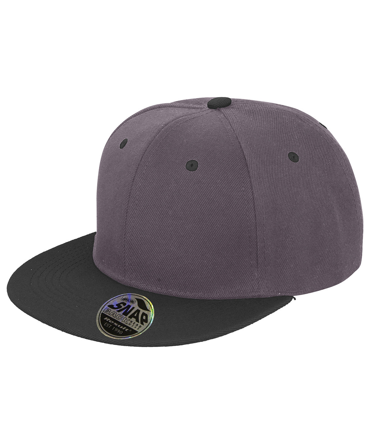 Bronx original flat peak snapback dual colour cap | RC82X