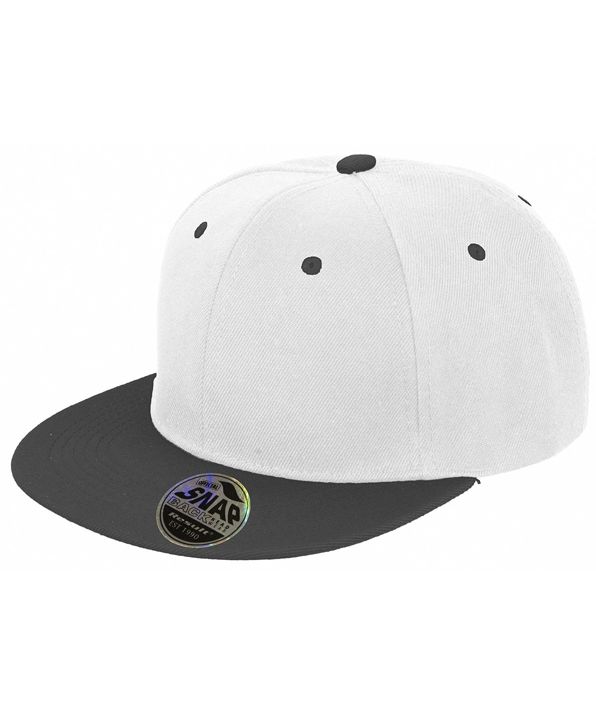 Bronx original flat peak snapback dual colour cap | RC82X