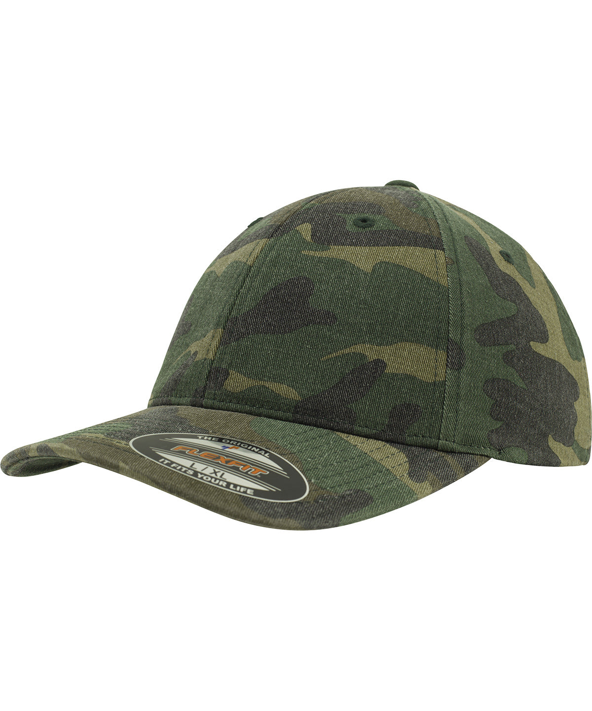 Flexfit garment washed camo (6977CA) | YP026