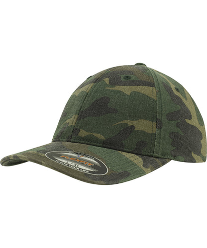 Flexfit garment washed camo (6977CA) | YP026