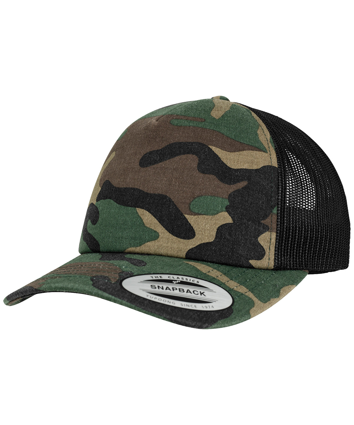 Camo trucker cap (6606C) | YP029