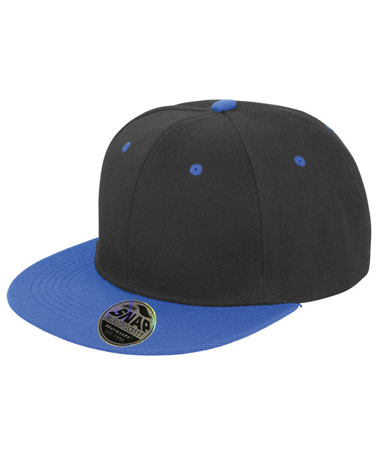 Bronx original flat peak snapback dual colour cap | RC82X