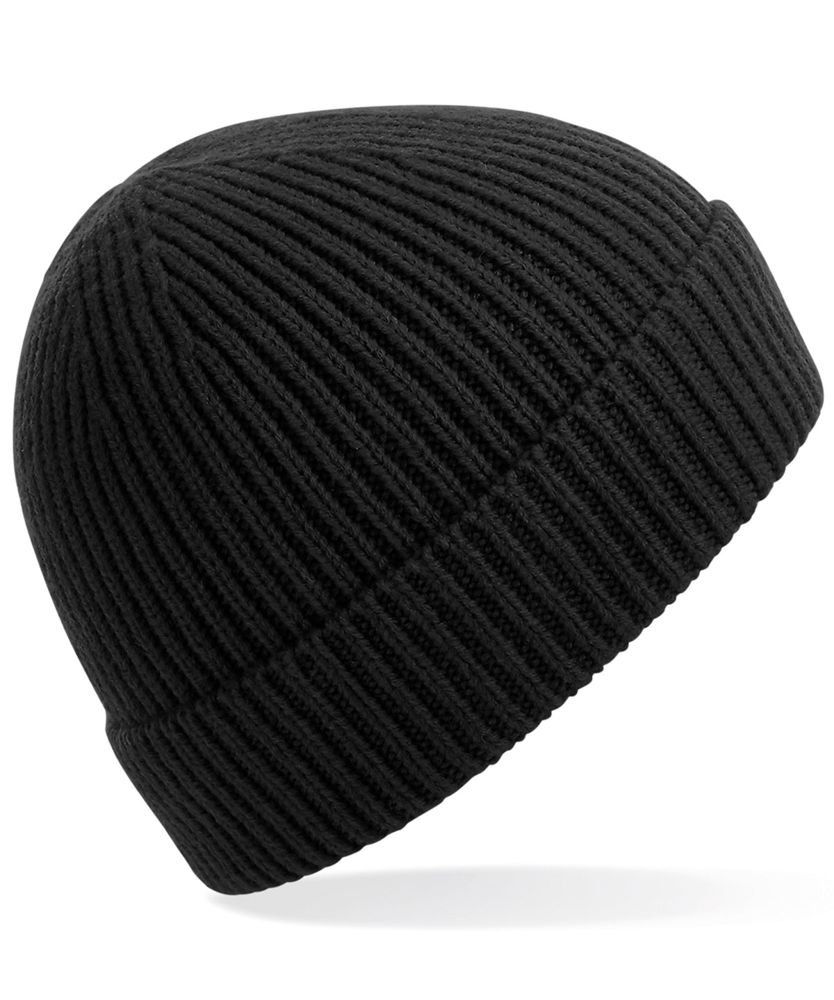 Engineered knit ribbed beanie | BC380
