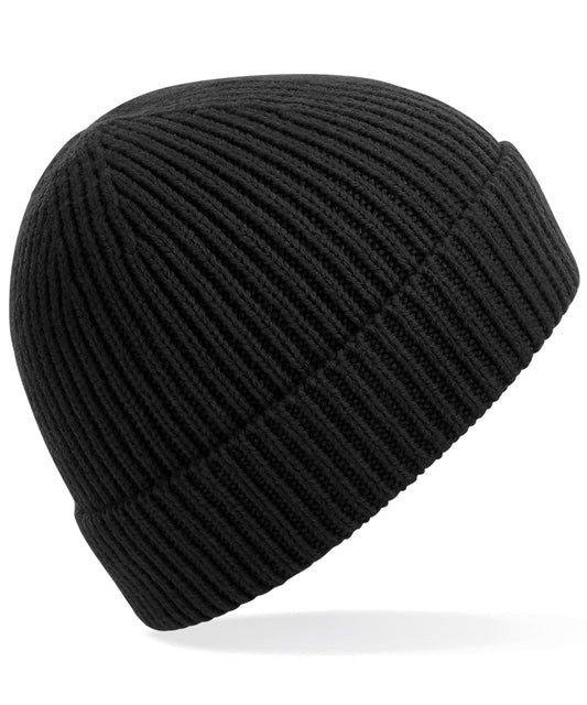 Engineered knit ribbed beanie | BC380