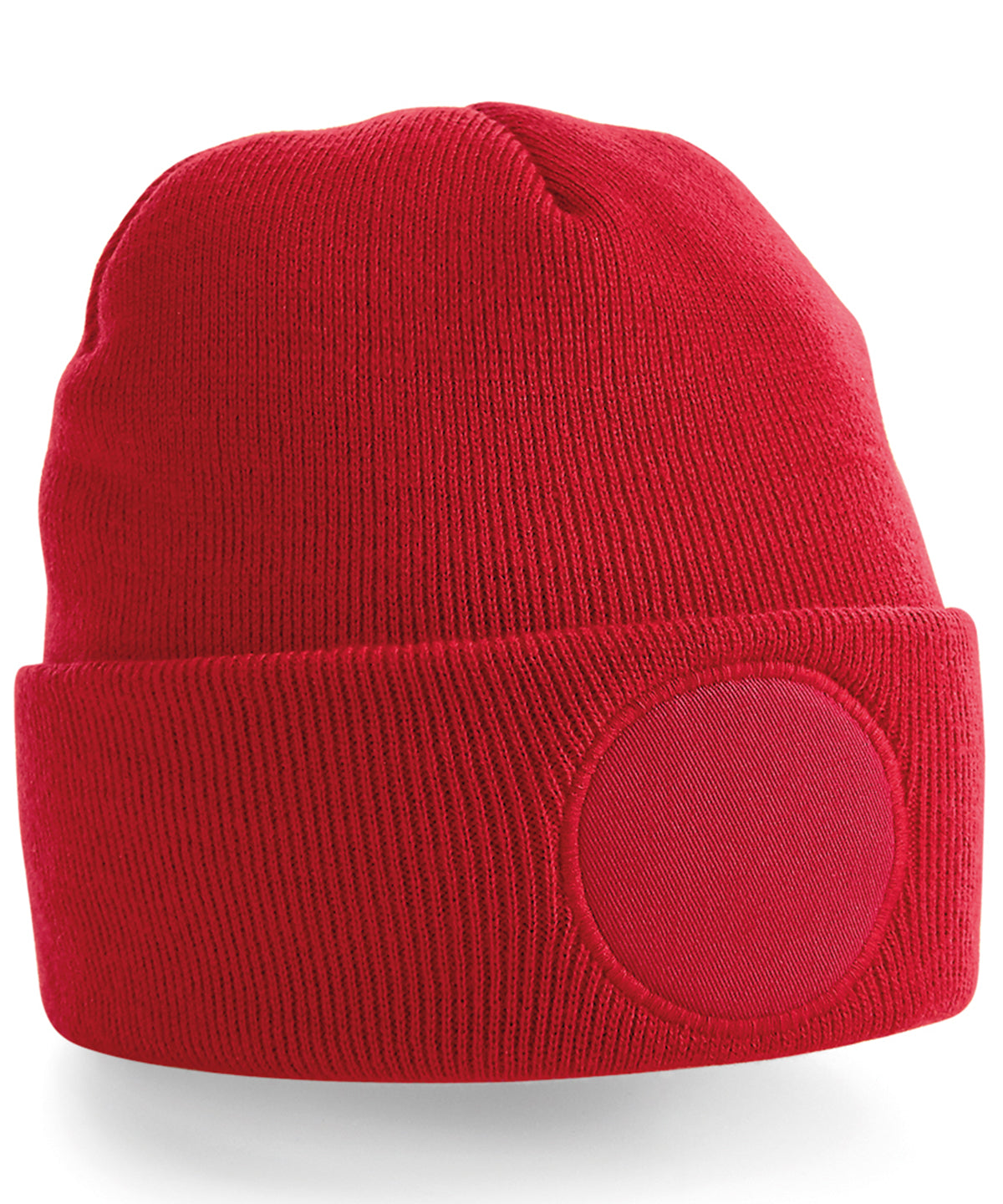 Circular patch beanie | BC446