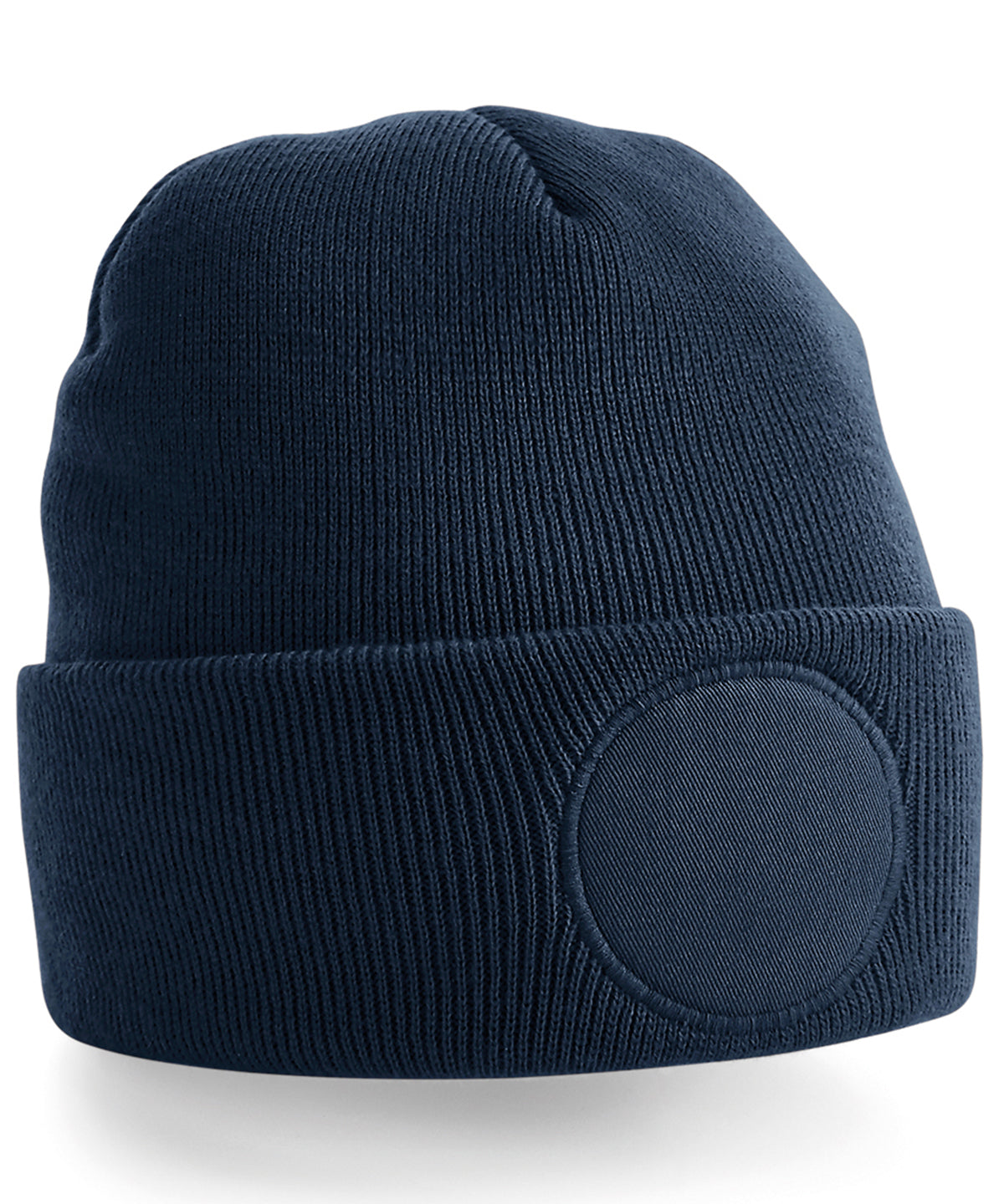 Circular patch beanie | BC446