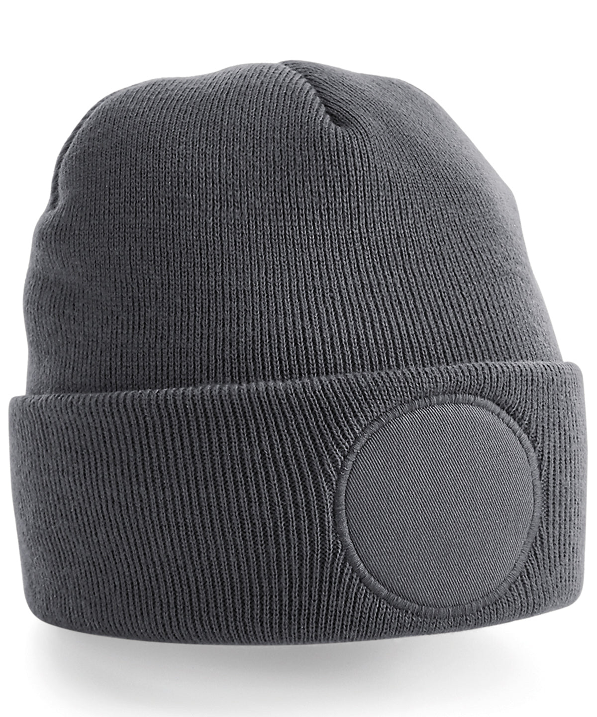 Circular patch beanie | BC446