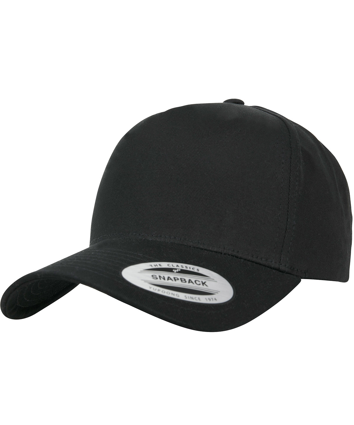 5-panel curved classic snapback (7707) | YP058