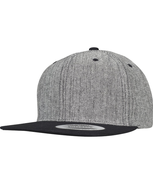 Melange solid snapback (6089MS) | YP085