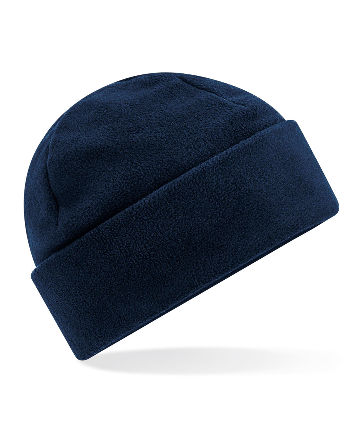 Recycled fleece cuffed beanie | B243R