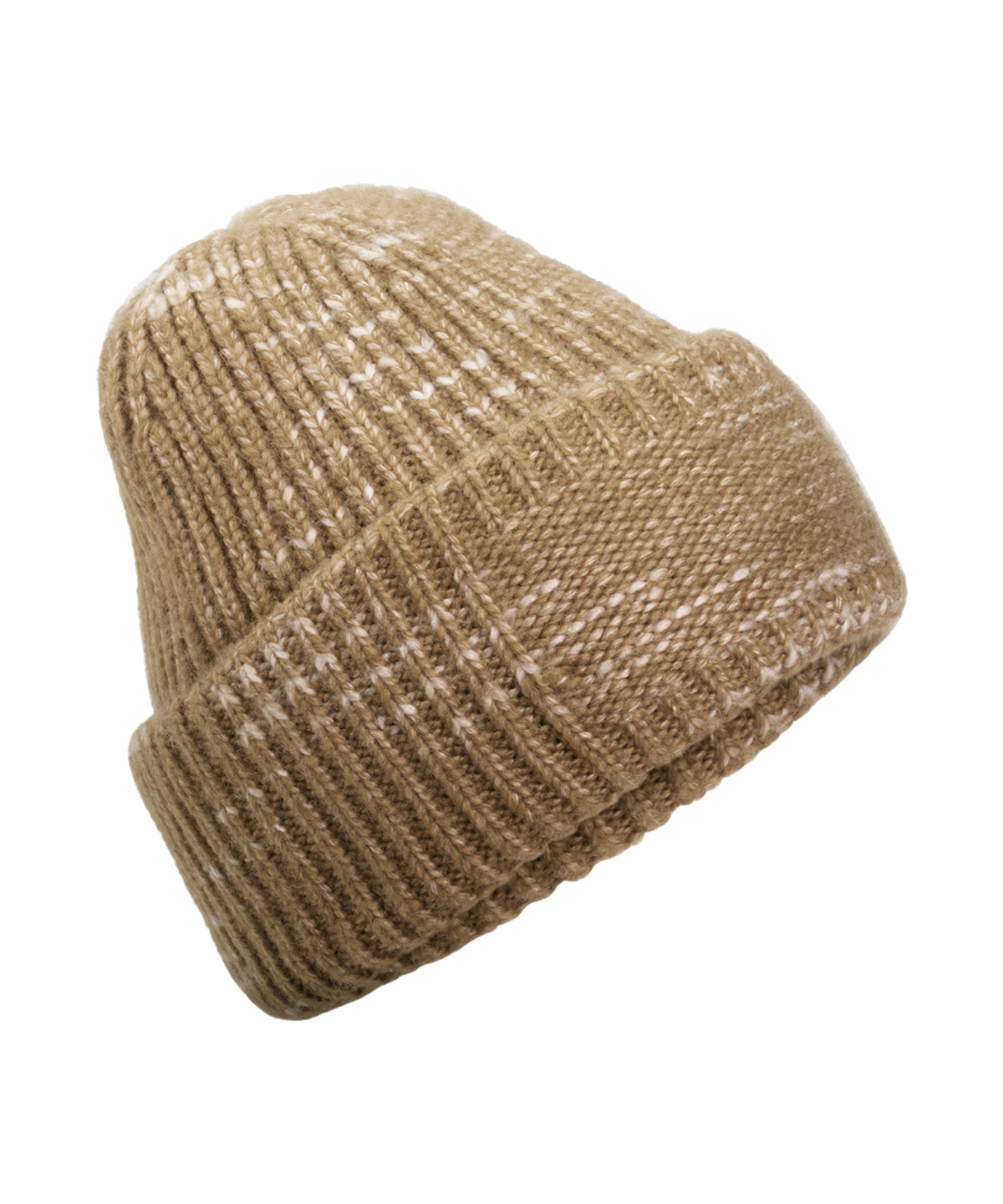 Chunky knit reverse patch beanie | B330R