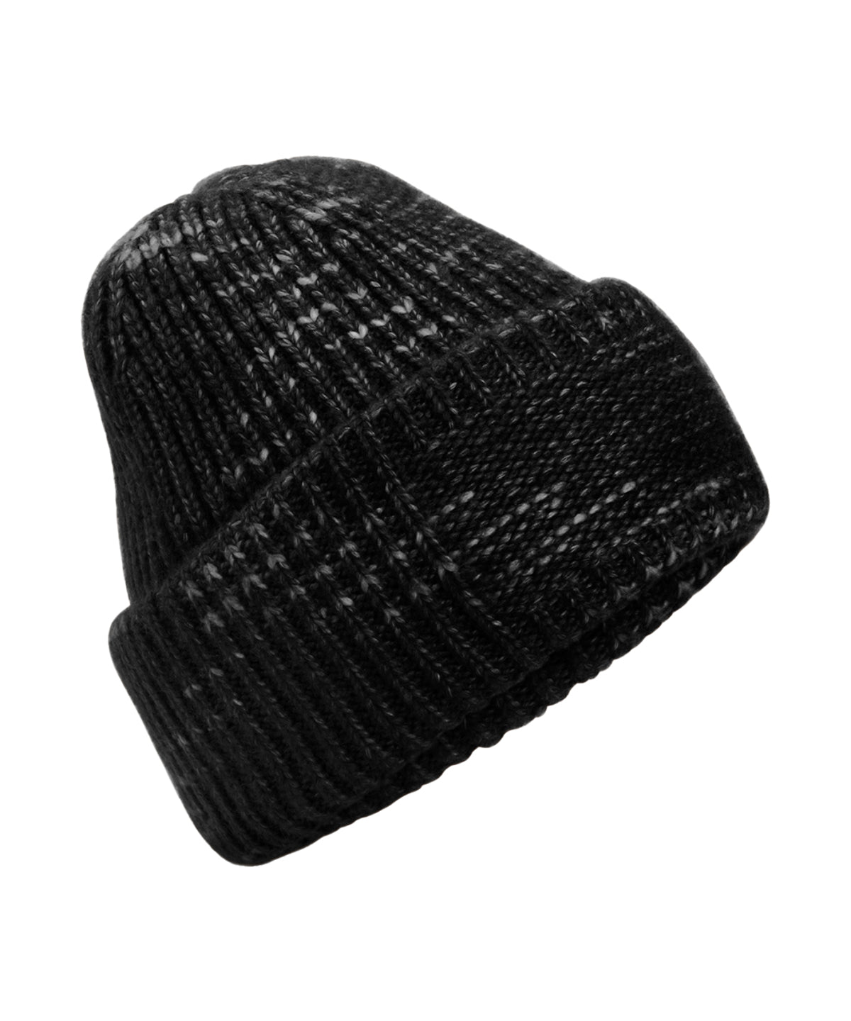 Chunky knit reverse patch beanie | B330R