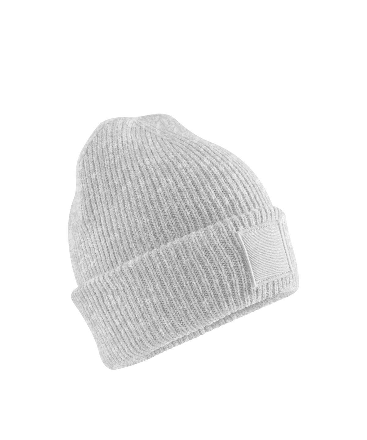 Kids deep cuffed tonal patch beanie | B336B