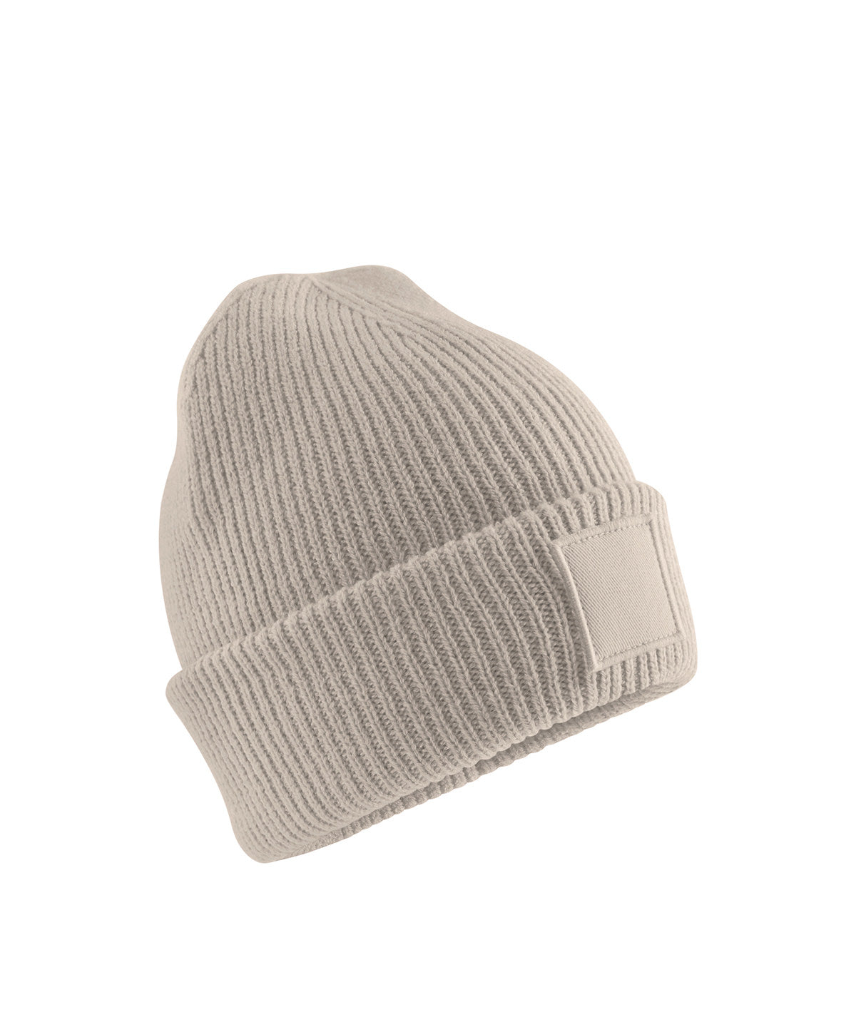 Kids deep cuffed tonal patch beanie | B336B