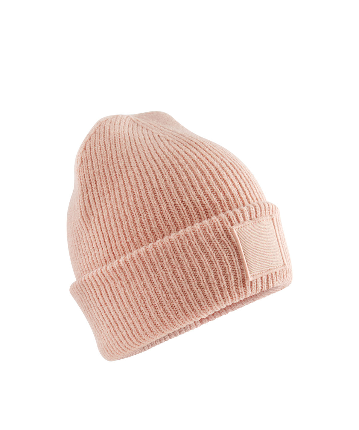 Kids deep cuffed tonal patch beanie | B336B