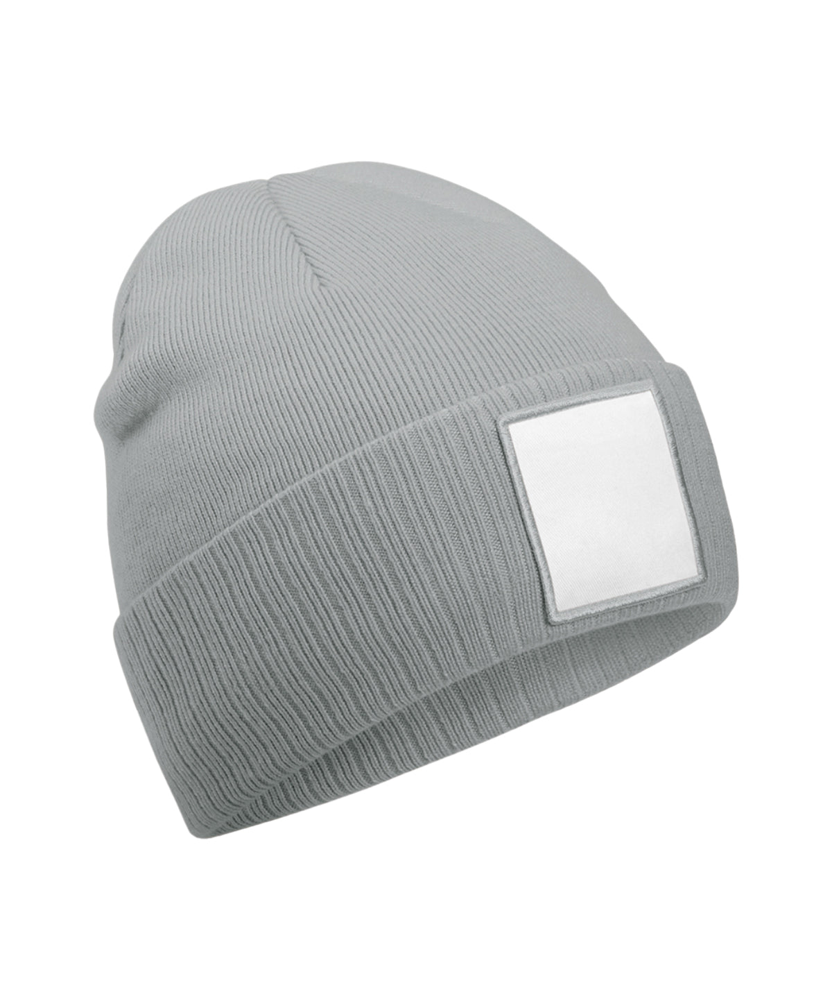 Appliqué patch beanie | B337R