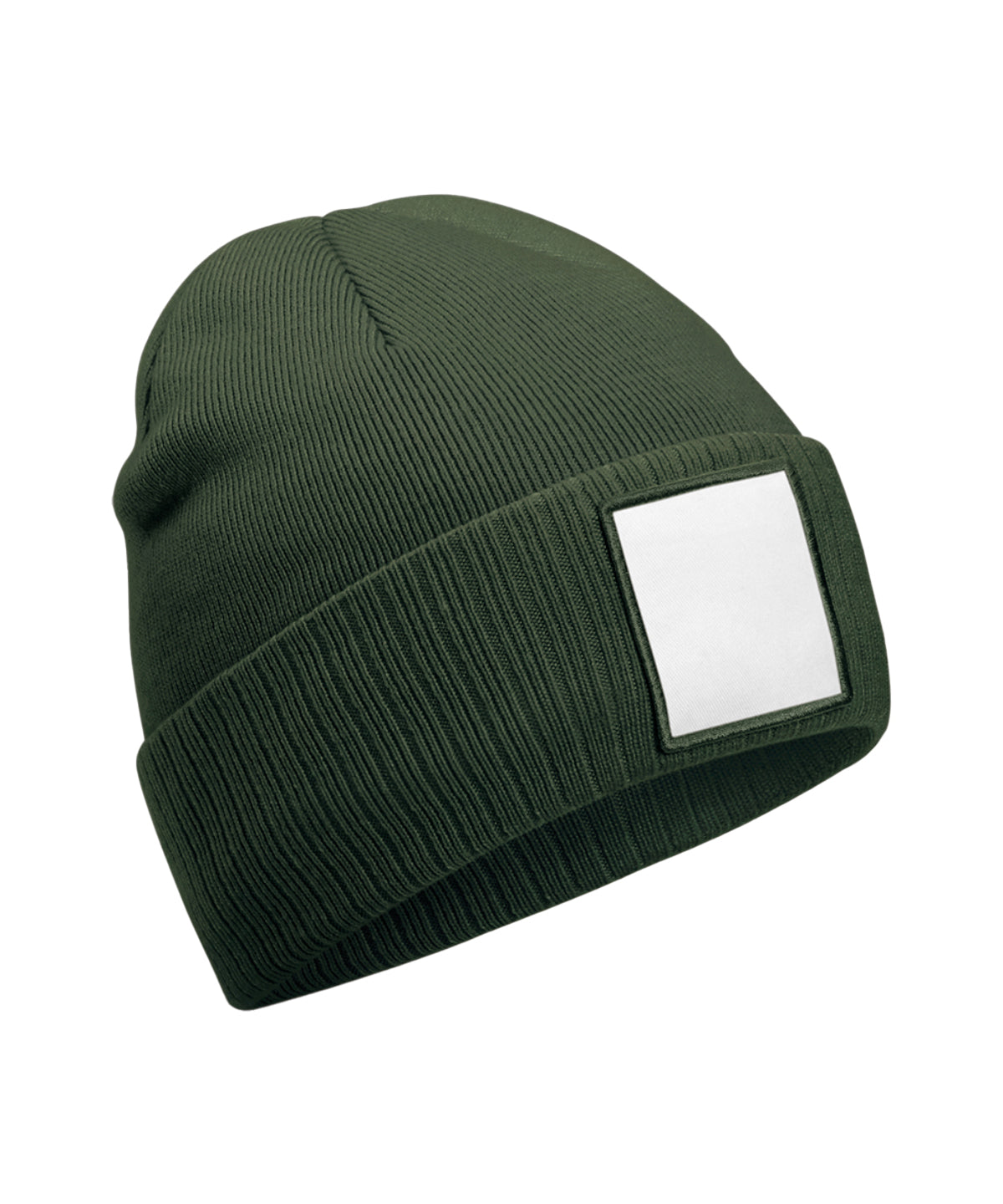 Appliqué patch beanie | B337R