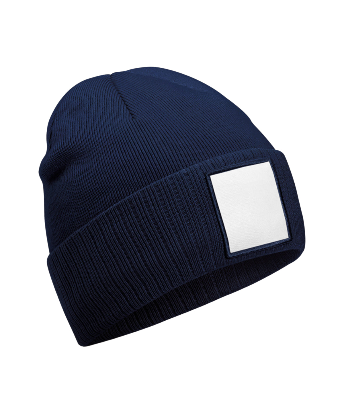 Appliqué patch beanie | B337R