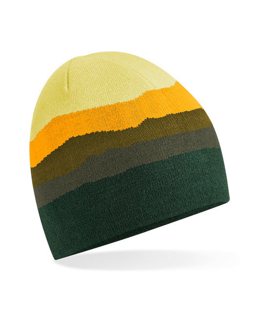 Mountain peaks pull-on beanie | B394R
