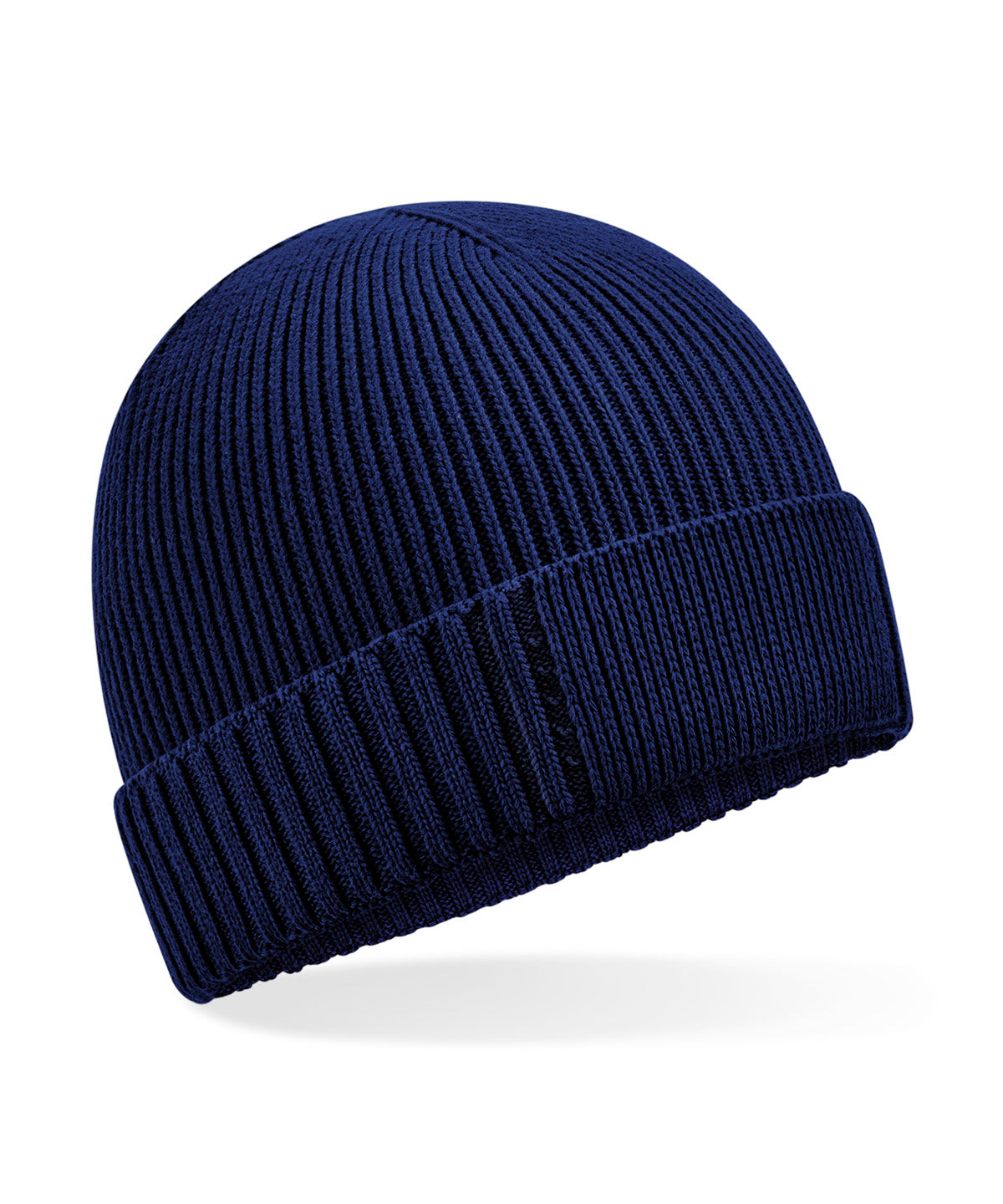 Organic cotton engineered patch beanie | B438N