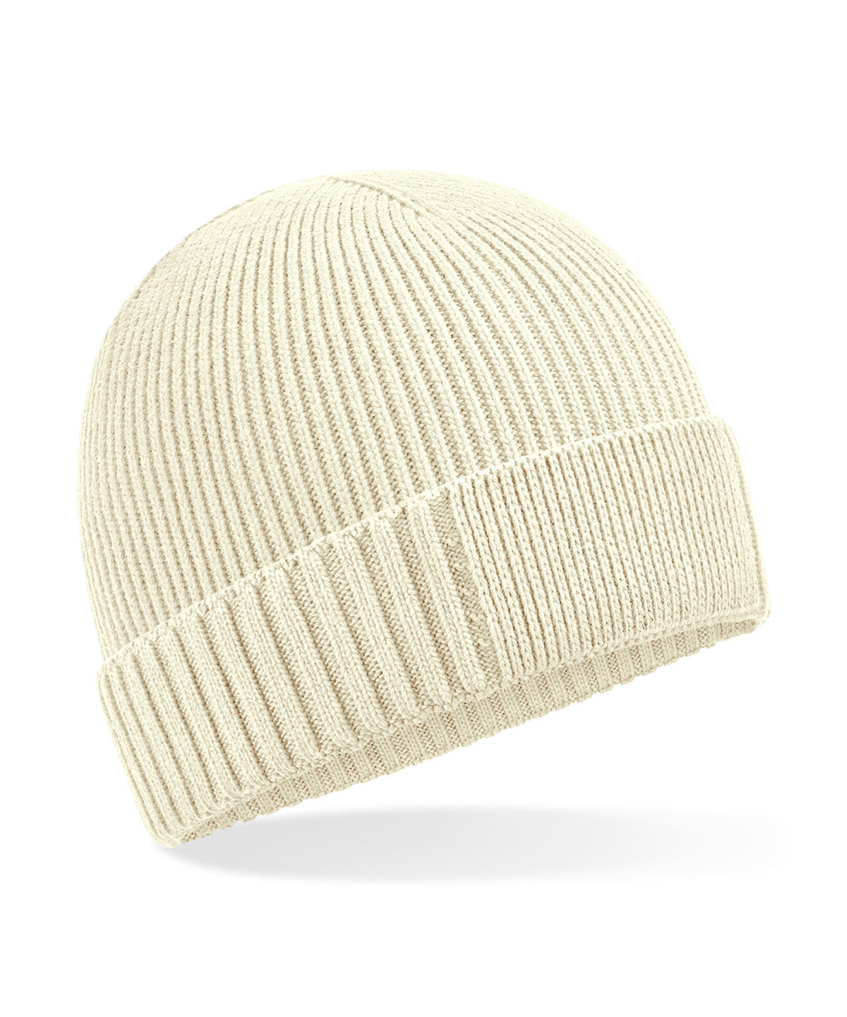 Organic cotton engineered patch beanie | B438N