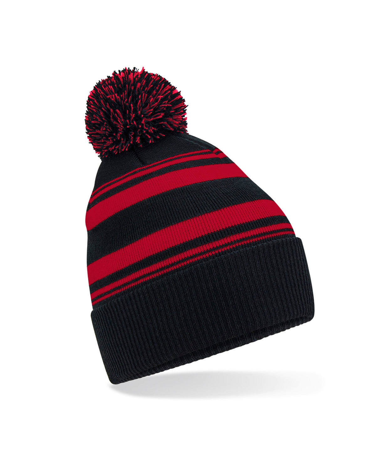 Striped fan beanie | B473R