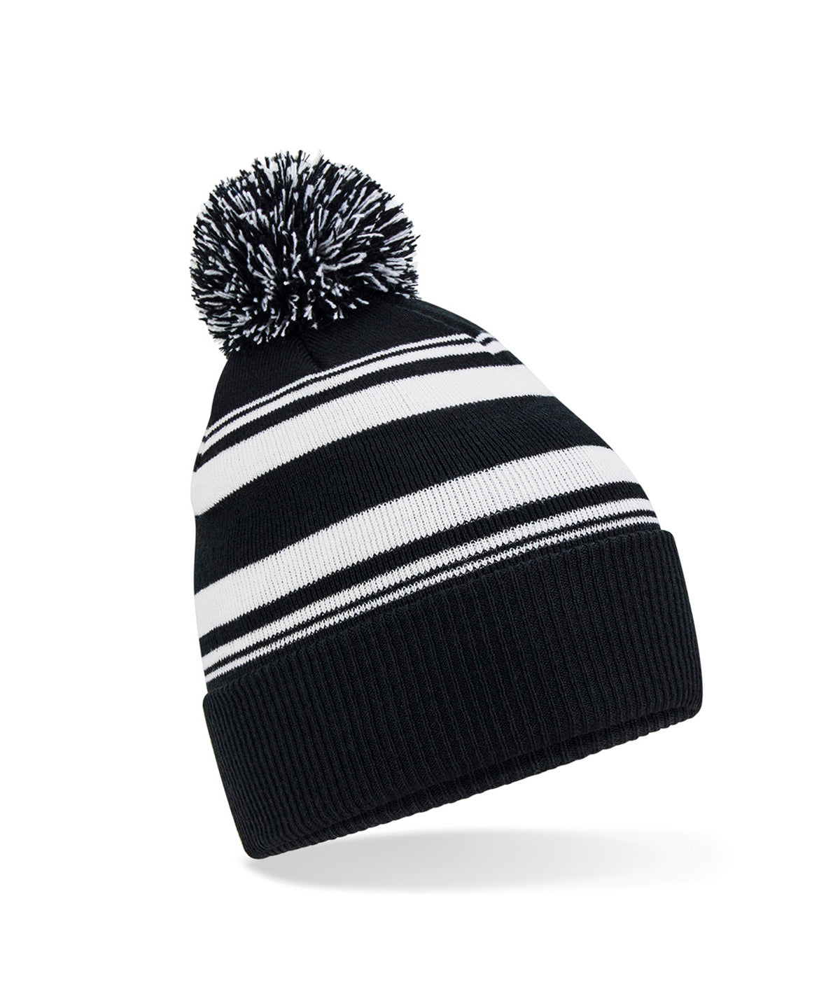 Striped fan beanie | B473R