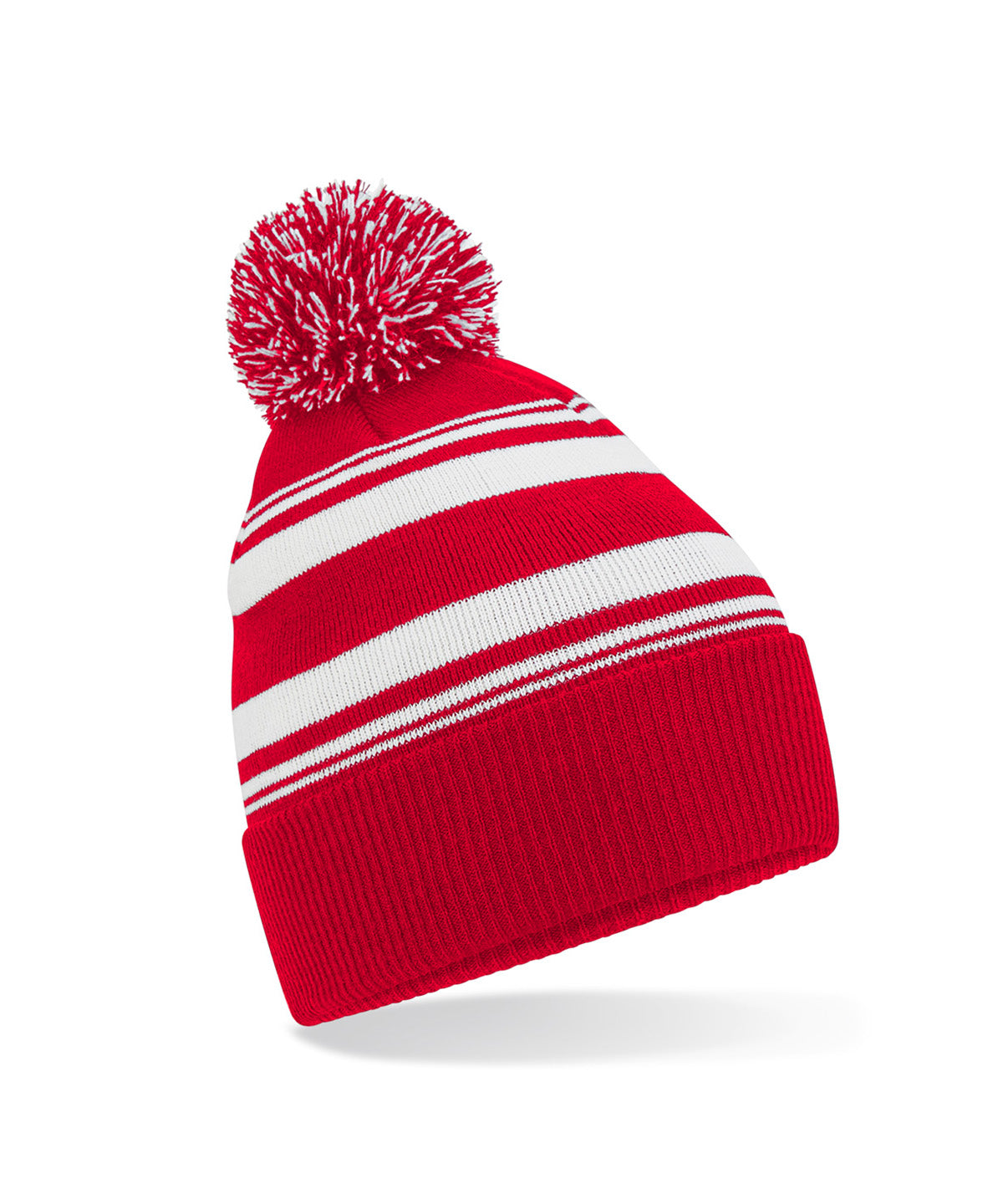Striped fan beanie | B473R