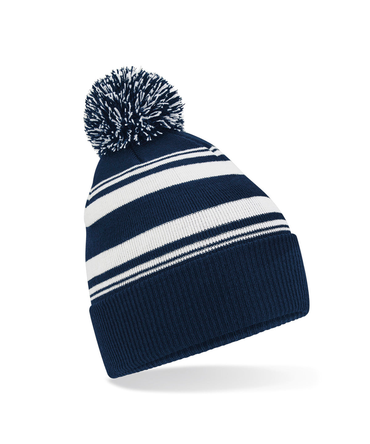 Striped fan beanie | B473R