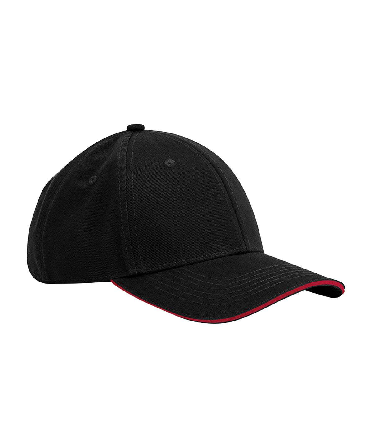 EarthAware® classic organic cotton 6-panel cap – sandwich peak | B820C