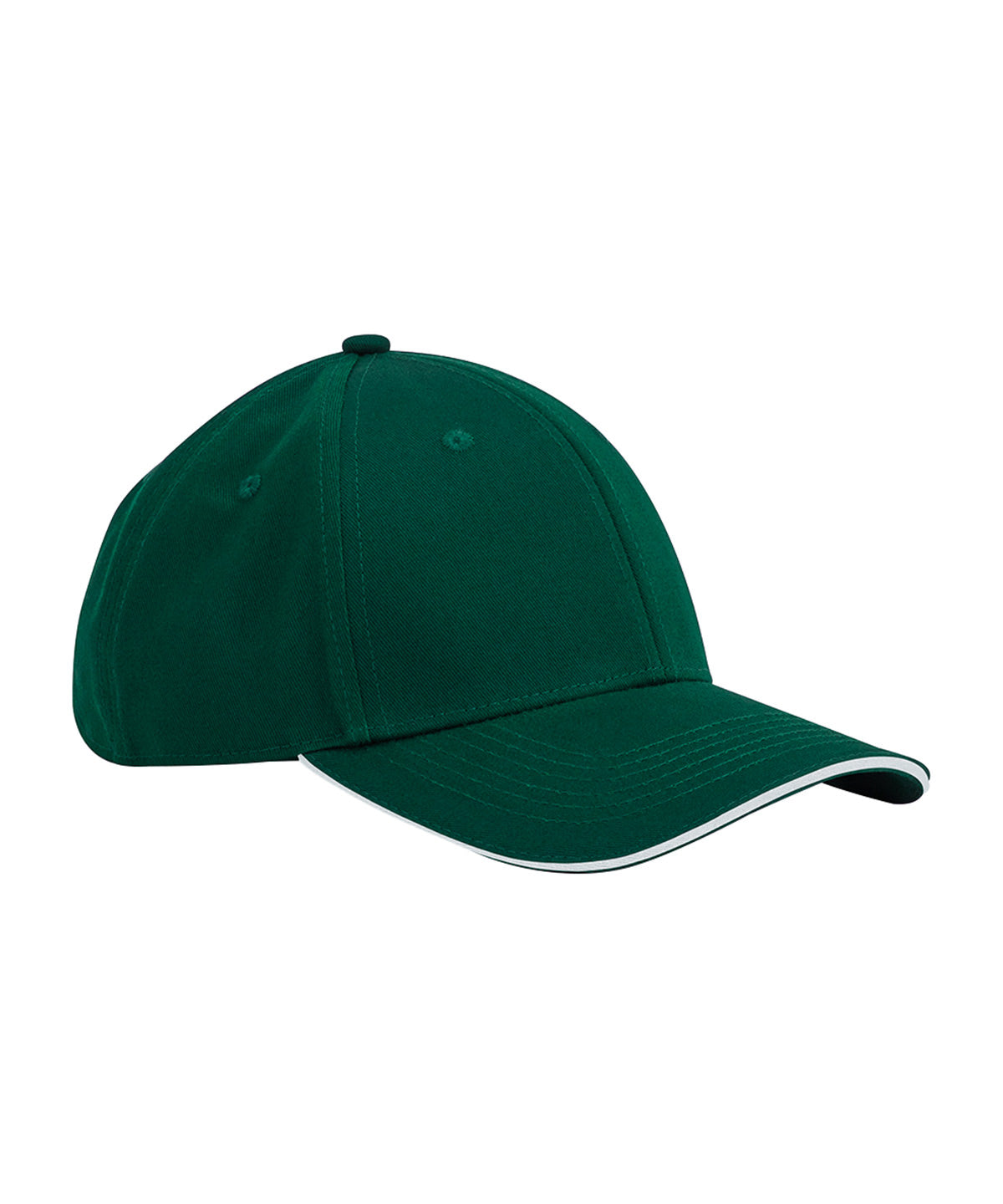 EarthAware® classic organic cotton 6-panel cap – sandwich peak | B820C