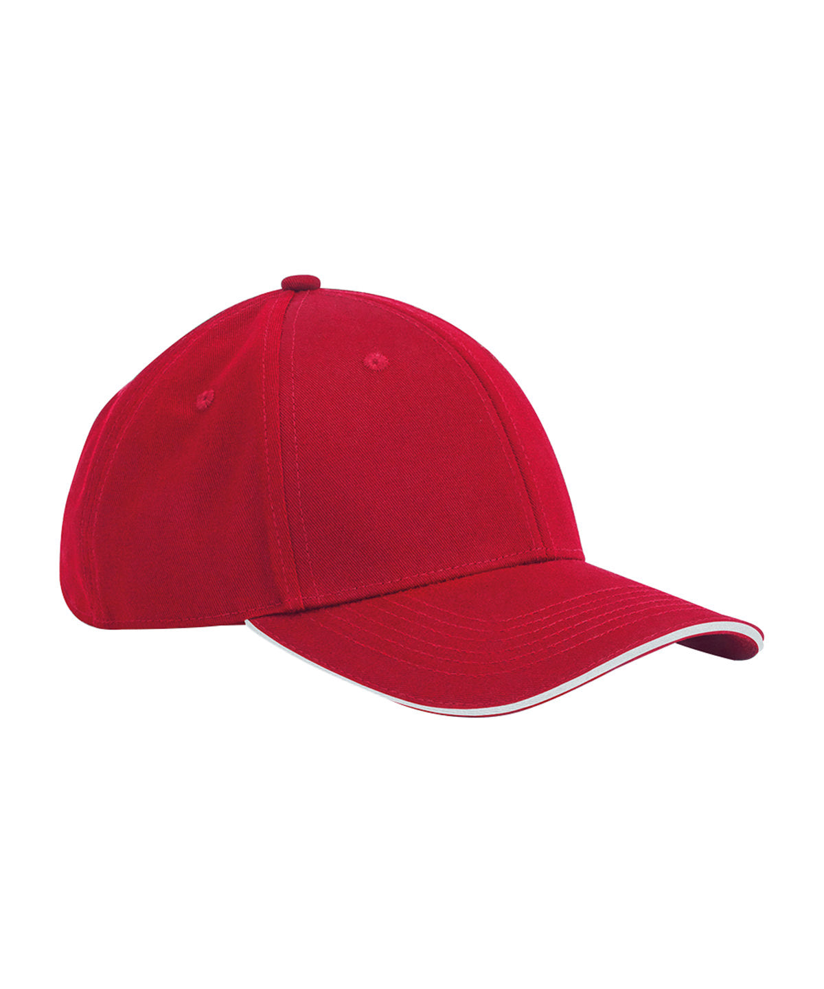 EarthAware® classic organic cotton 6-panel cap – sandwich peak | B820C