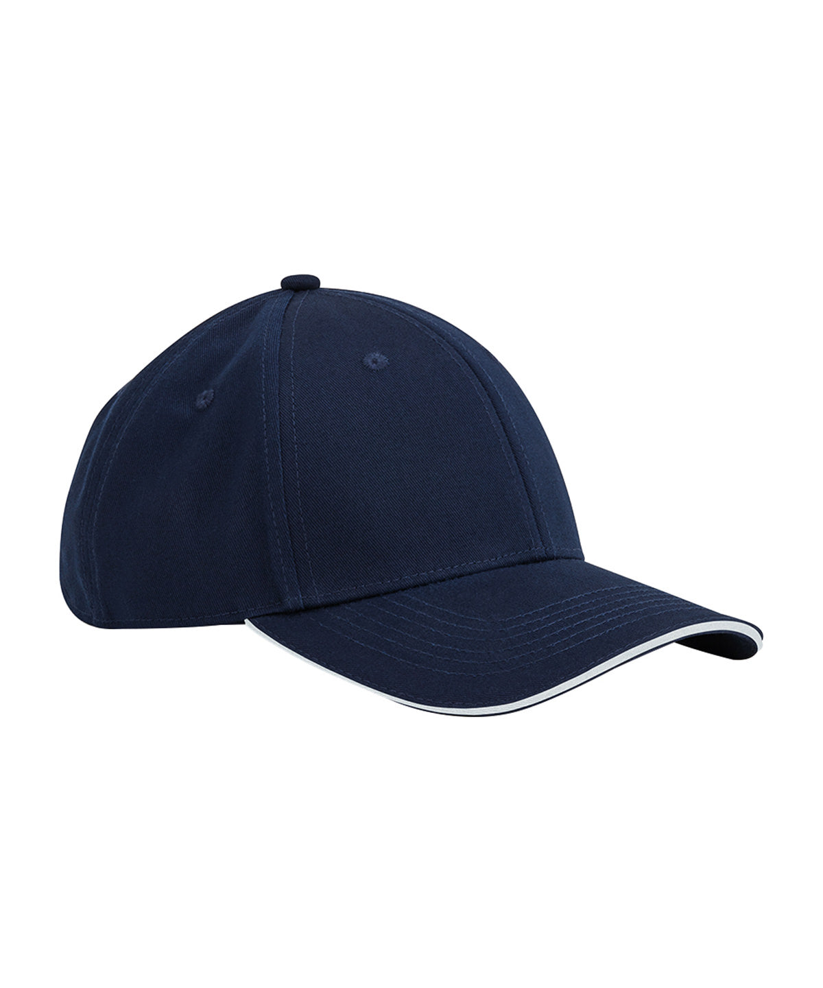 EarthAware® classic organic cotton 6-panel cap – sandwich peak | B820C