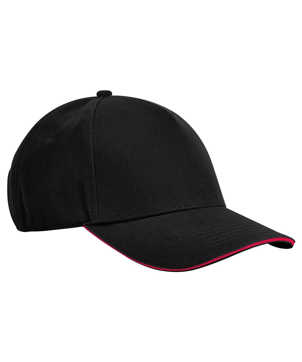 EarthAware® classic organic cotton 5-panel cap – sandwich peak | B825C