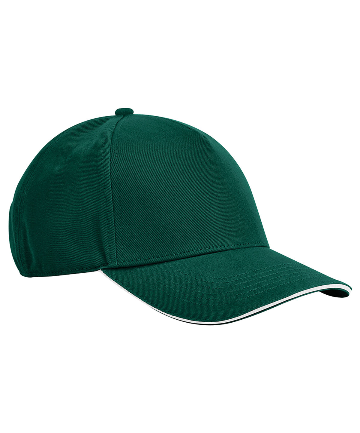 EarthAware® classic organic cotton 5-panel cap – sandwich peak | B825C