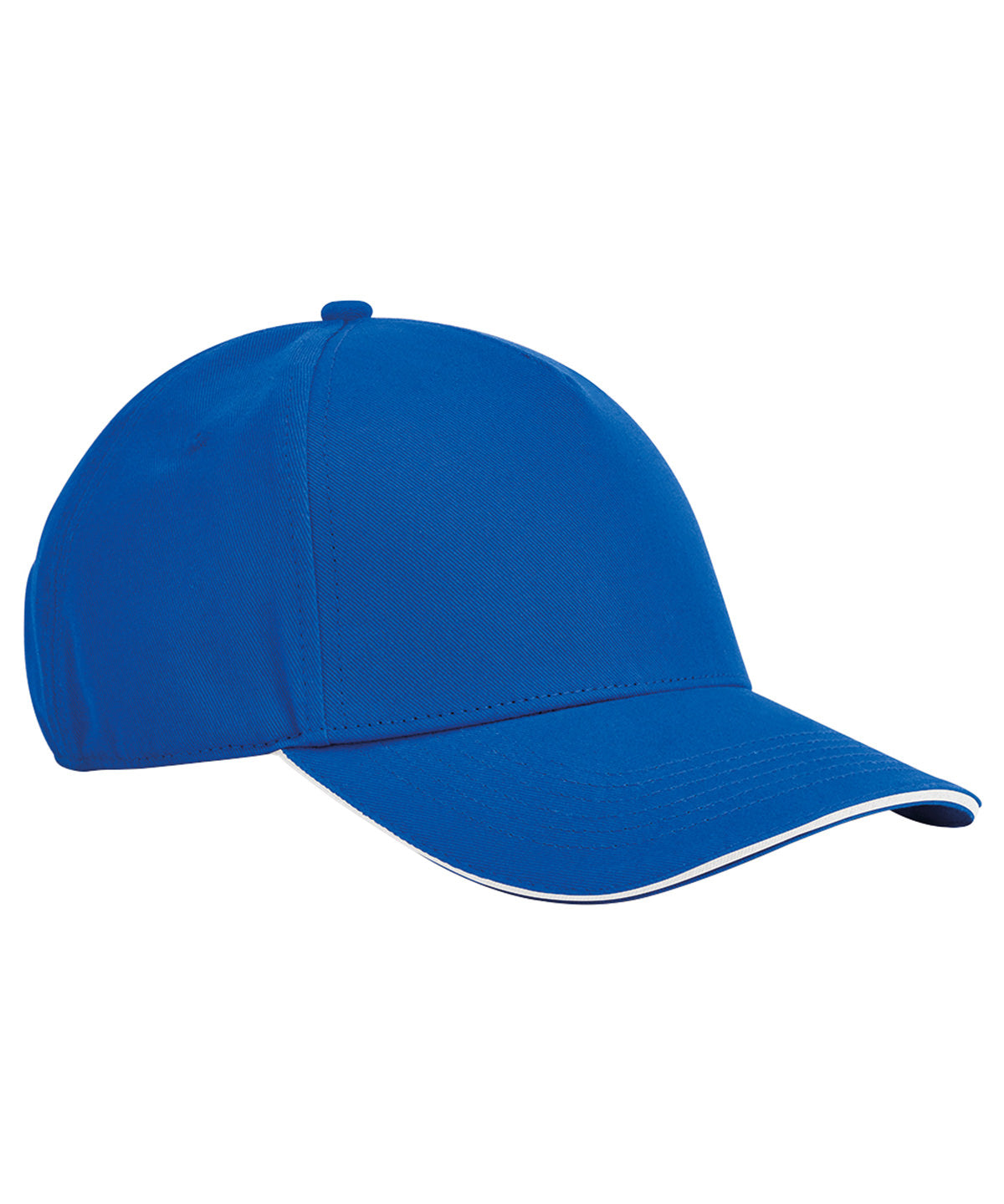 EarthAware® classic organic cotton 5-panel cap – sandwich peak | B825C