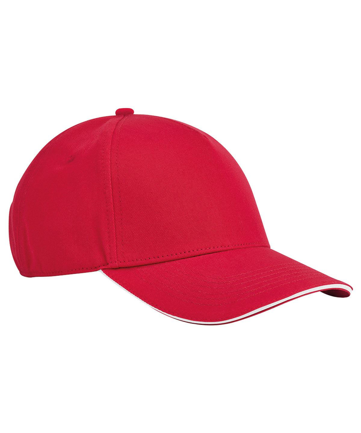 EarthAware® classic organic cotton 5-panel cap – sandwich peak | B825C