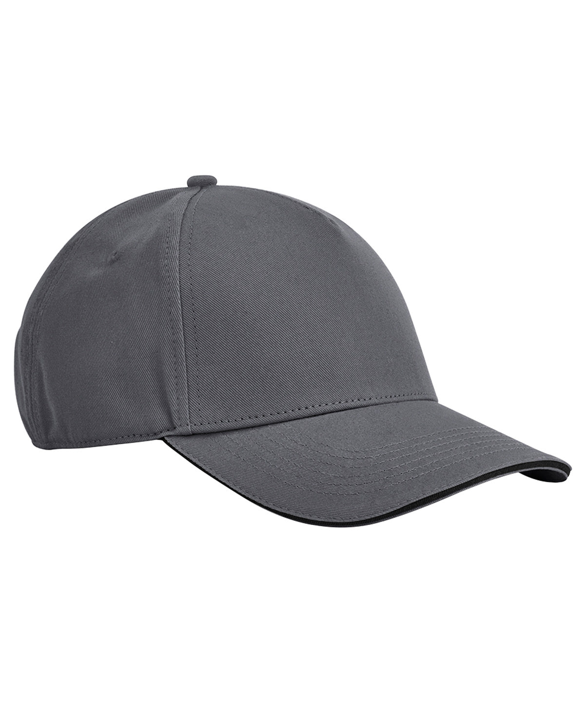 EarthAware® classic organic cotton 5-panel cap – sandwich peak | B825C